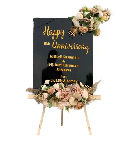 Papan Bunga Akrilik Kerinci